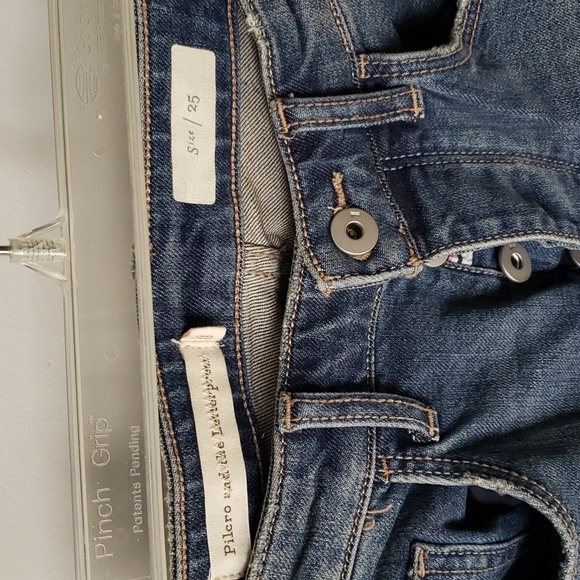 Anthropology Pilcro and the Letterpress glitter boot cut jeans - Picture 5 of 11